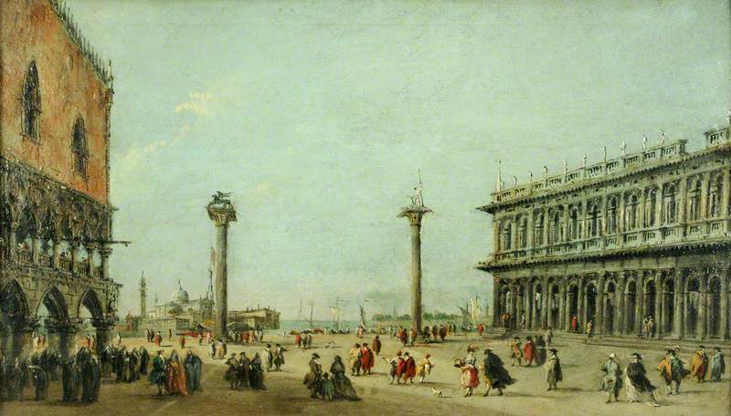 La Piazzetta, Venice - Francesco Guardi