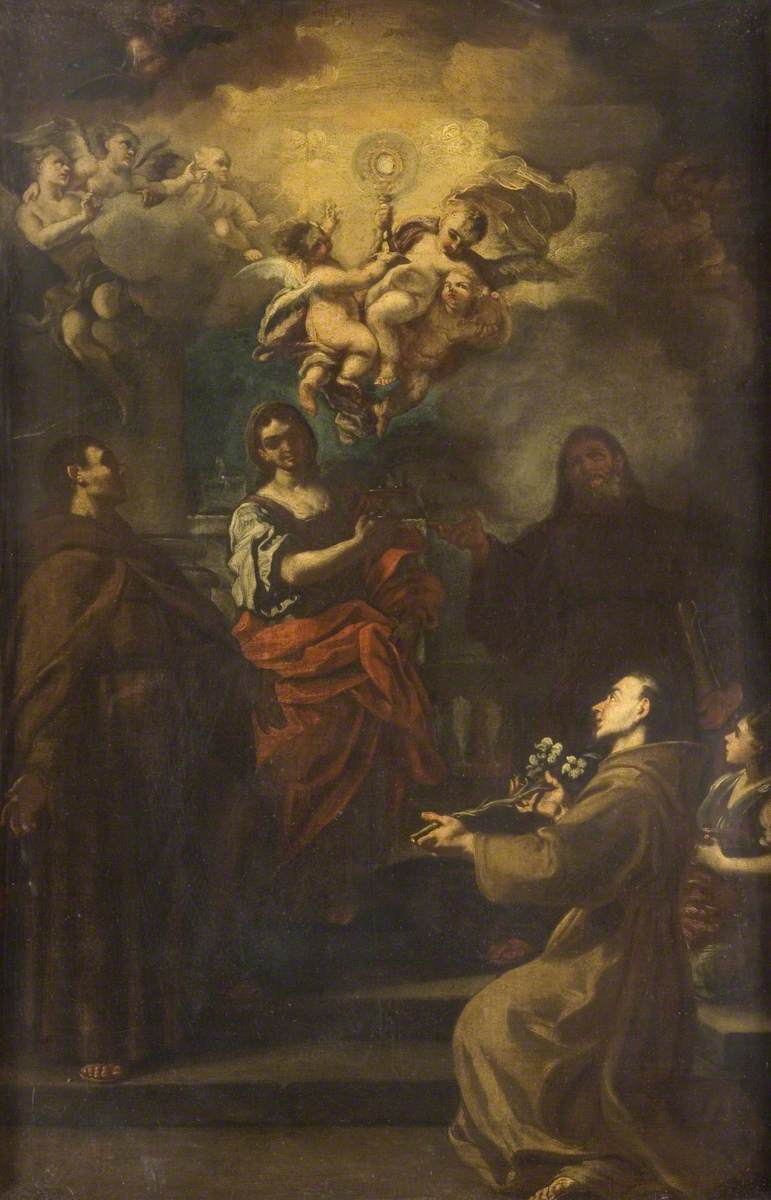 Adoration de l'Eucharistie - Francesco Solimena
