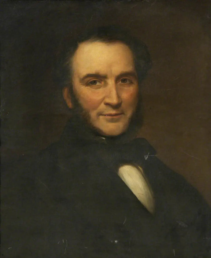 Robert Hodge (1810–1890), 1st municipal engineer of Plymouth (1854–1878) - Fitz Henry Lane