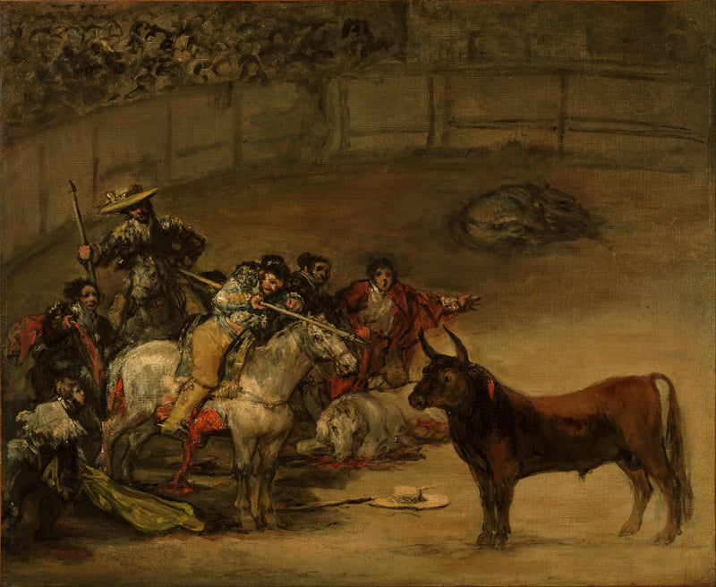 Bullfighting, Luck of the Lances - Francisco de Goya