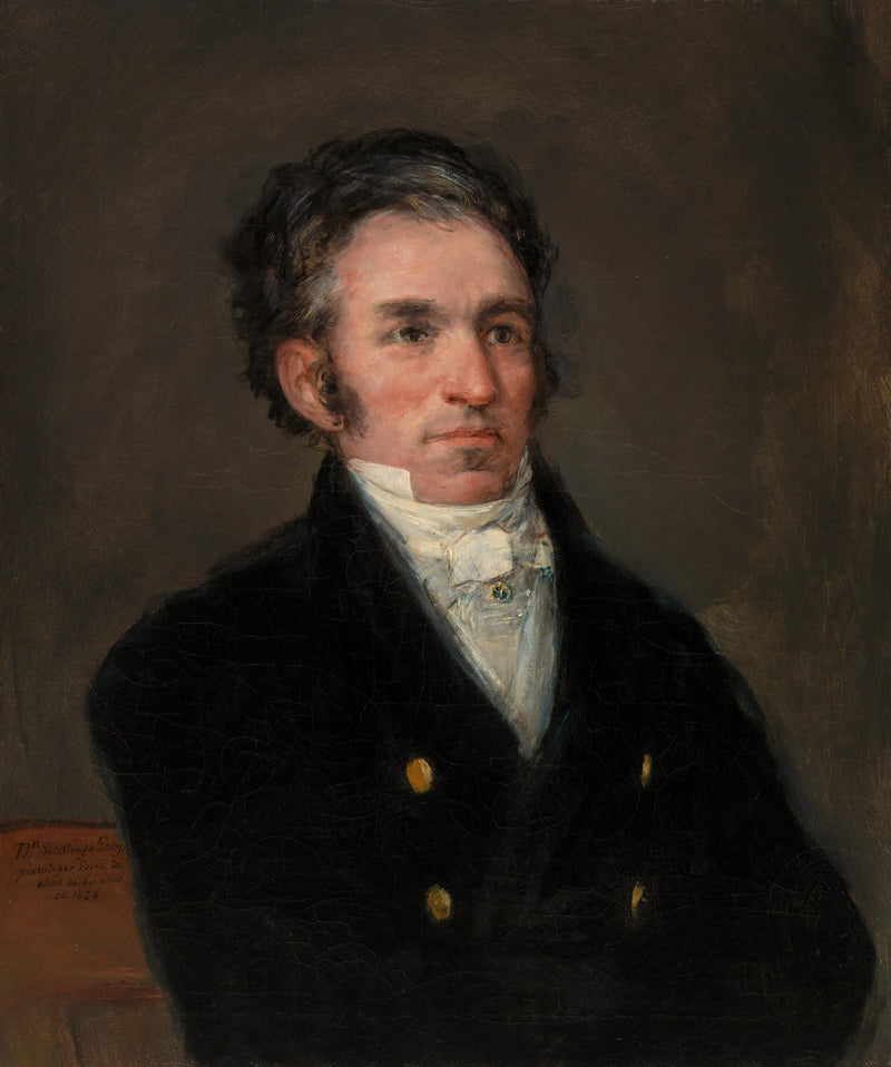 Portrait of Jacques Galos - Francisco de Goya