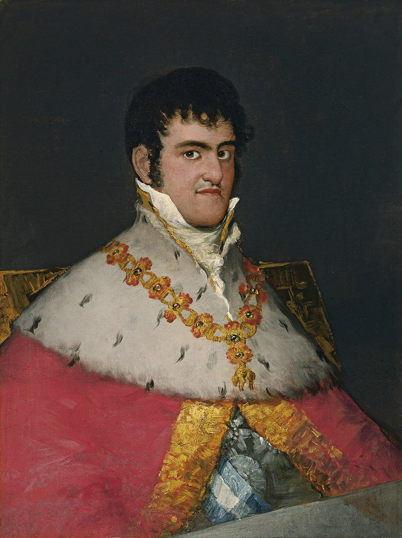 Portrait of Ferdinand VII - Francisco de Goya