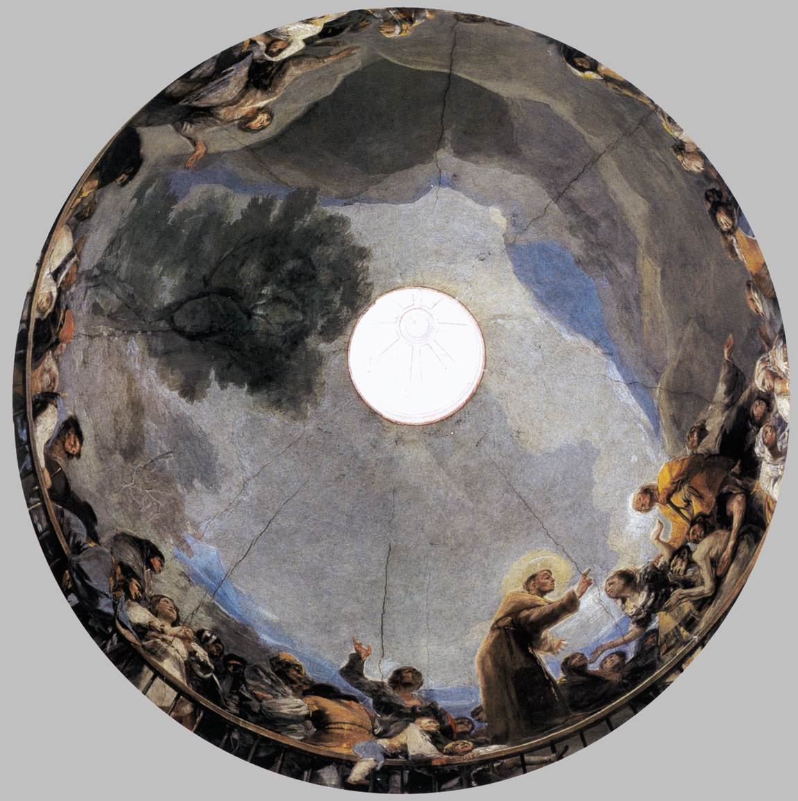 Le Miracle de saint Antoine de Padoue — Francisco de Goya, peinture murale