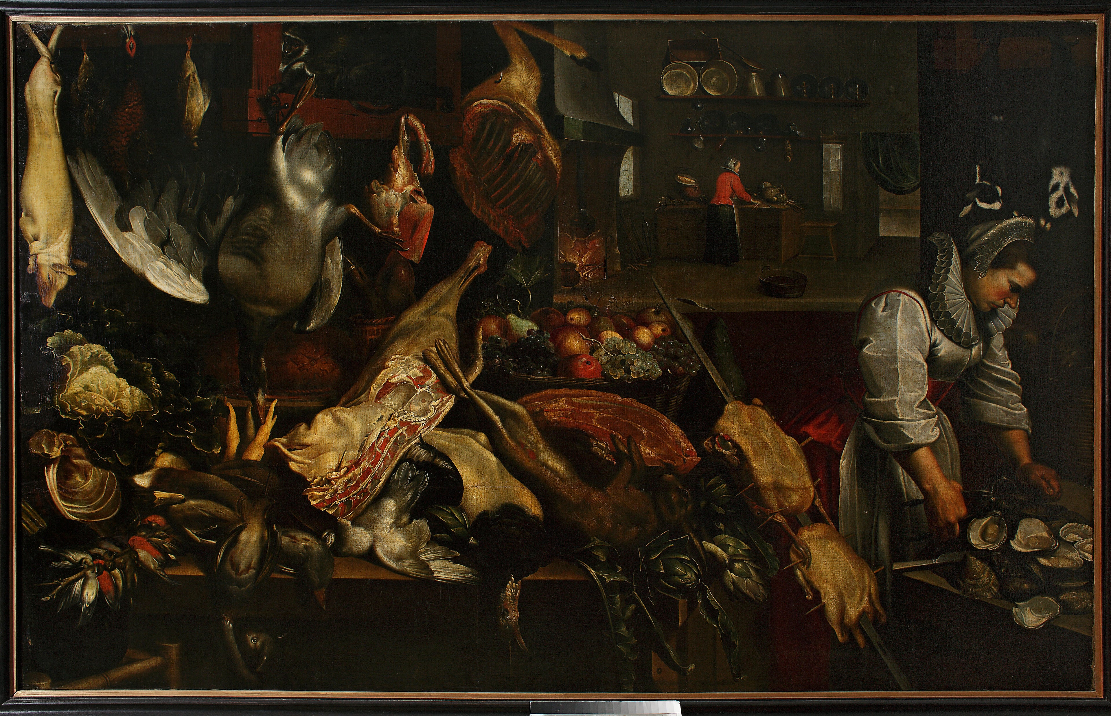 Une cuisine. - Frans Snyders
