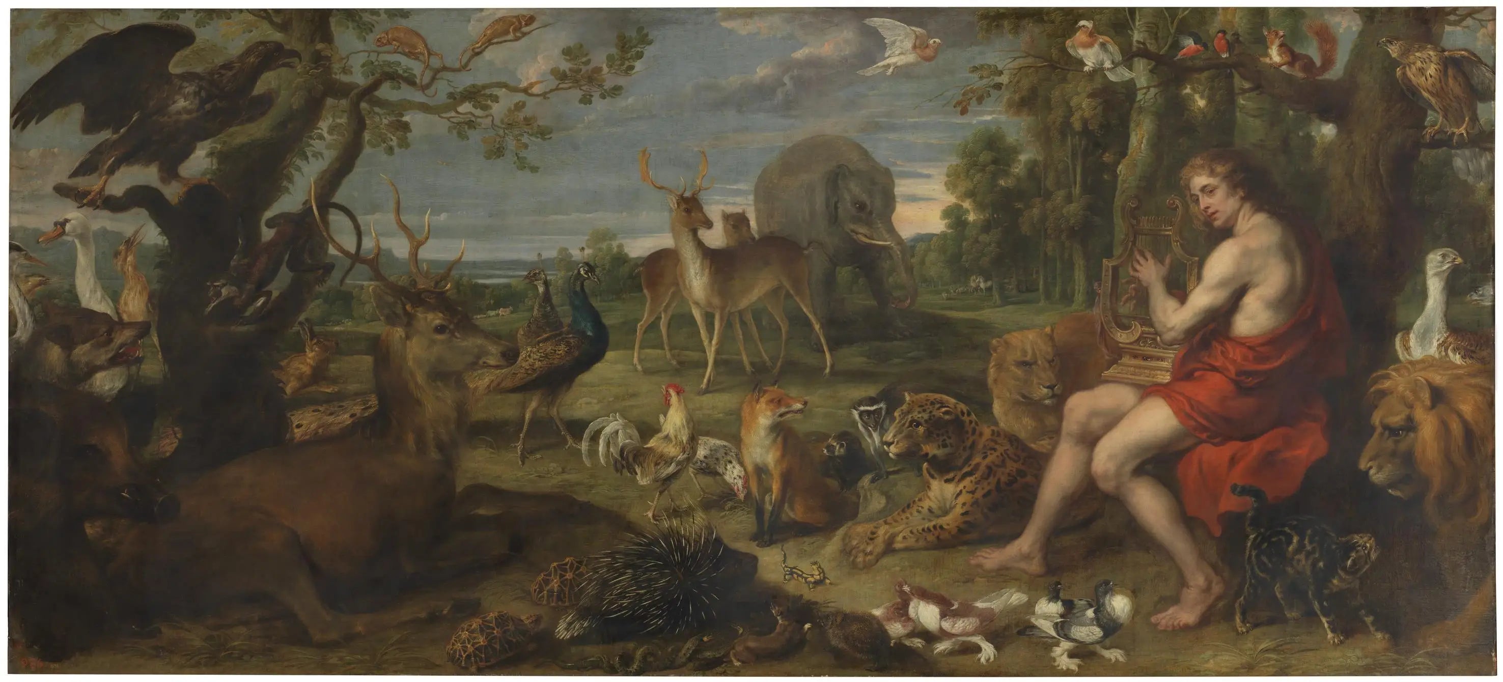 Orphée et les animaux - Peter Paul Rubens - Alpha Reproduction