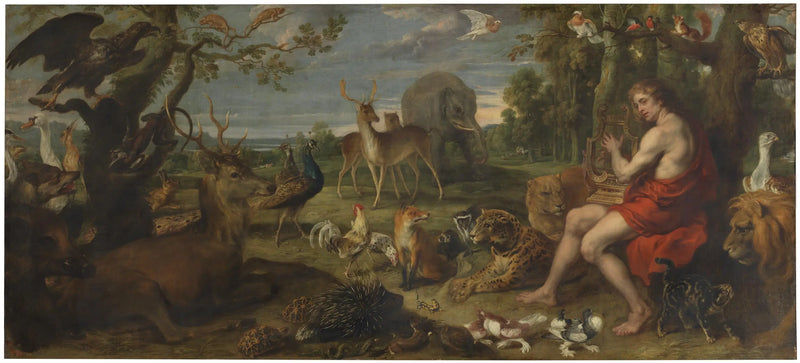 Orphée et les animaux - Peter Paul Rubens