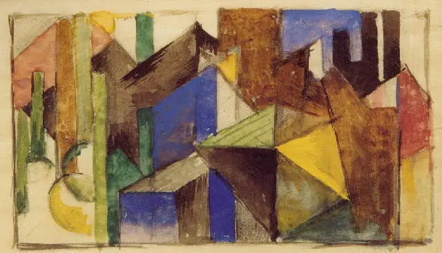 Abstract Composition - Franz Marc