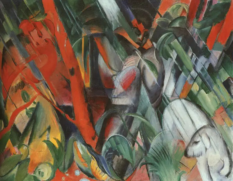 Under the Rain - Franz Marc