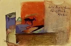 Reproduction du tableau « Q29903383 - Franz Marc » par Alpha Reproduction en peinture à l’huile