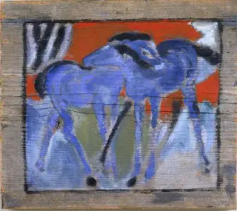 Blue Foals - Franz Marc