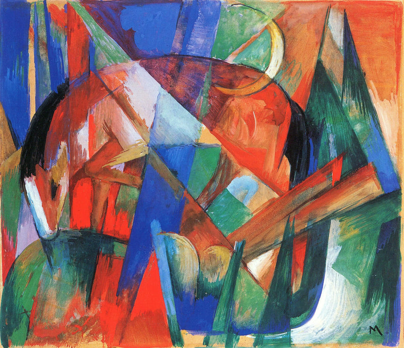 Mythical Creature II (horse) - Franz Marc