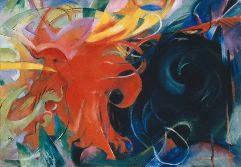 Fighting Forms - Franz Marc