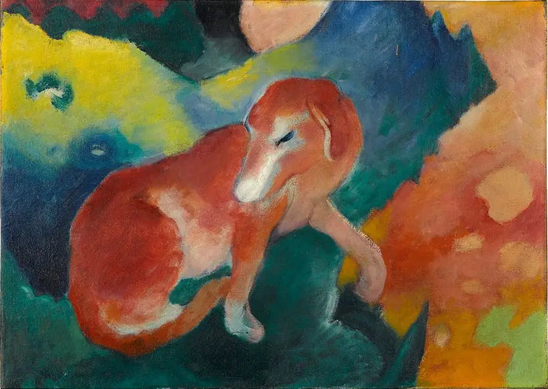 red dog - Franz Marc