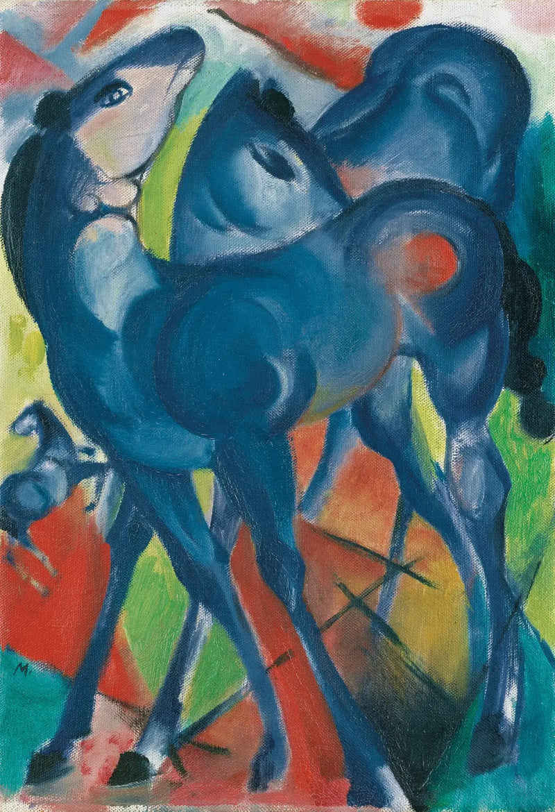 The Blue Colts - Franz Marc