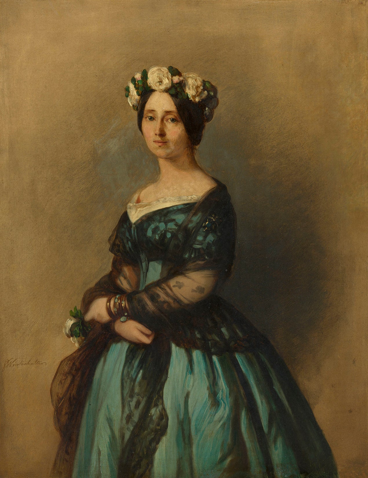 Augusta de Saxe-Weimar, princesse de Prusse, plus tard reine de Prusse et impératrice allemande (1811-1890) - Franz Xaver Winterhalter