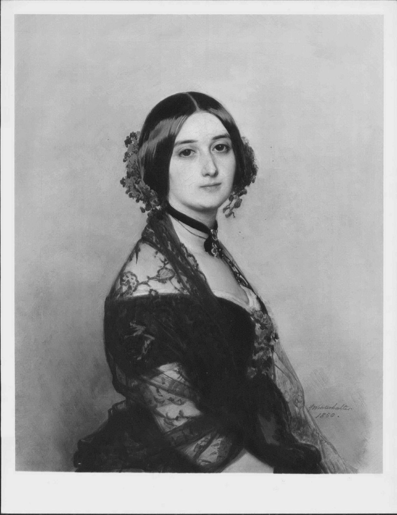 Caroline Dawson, plus tard Lady Congleton (1822-1896) - Franz Xaver Winterhalter