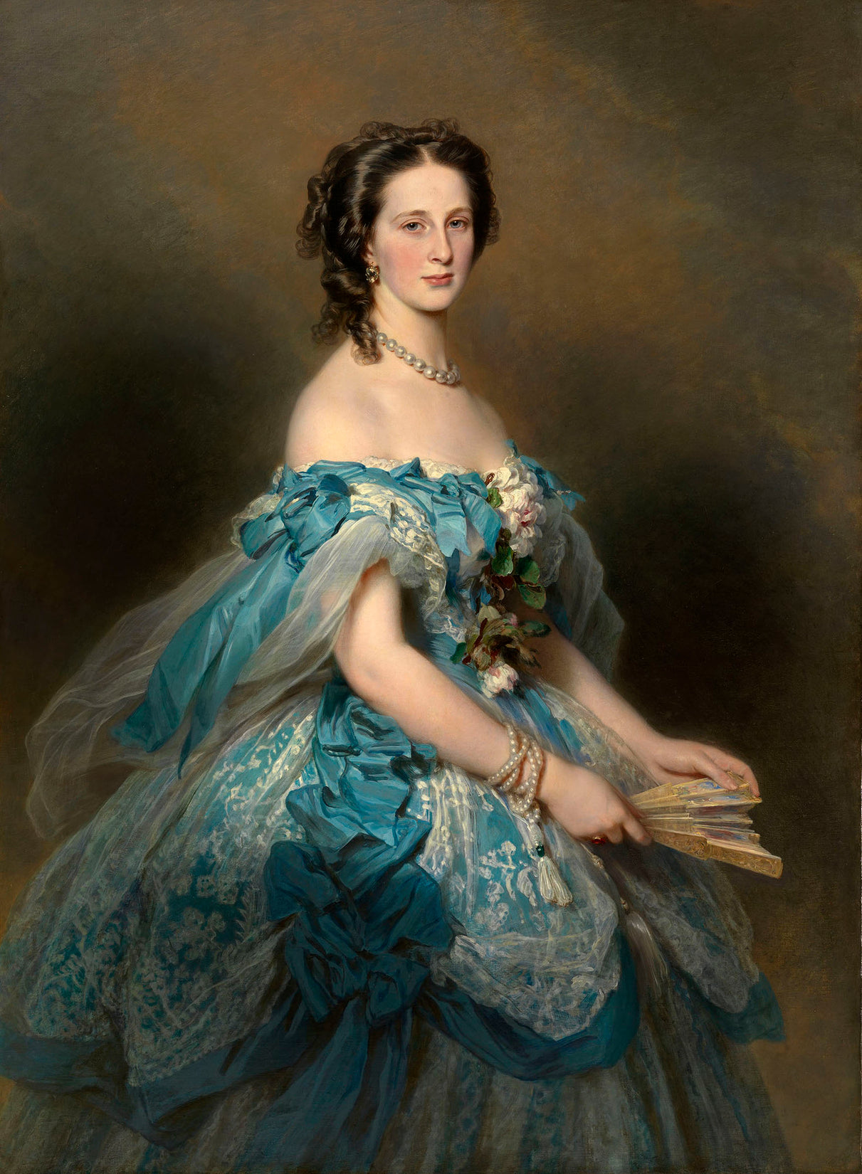 Grande-Duchesse Alexandra Iosifovna de Russie (1830-1911) - Franz Xaver Winterhalter