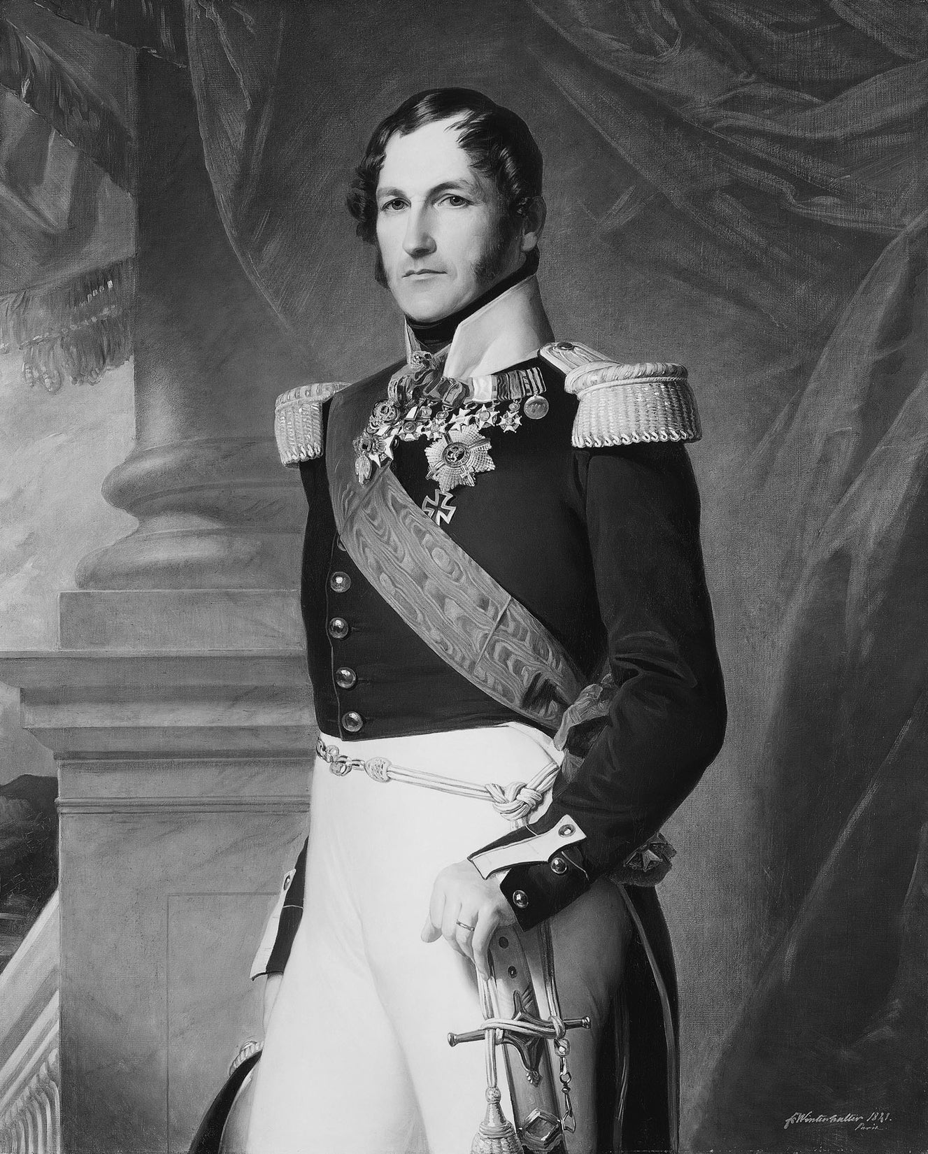 Léopold Ier, roi des Belges (1790-1865) - Franz Xaver Winterhalter
