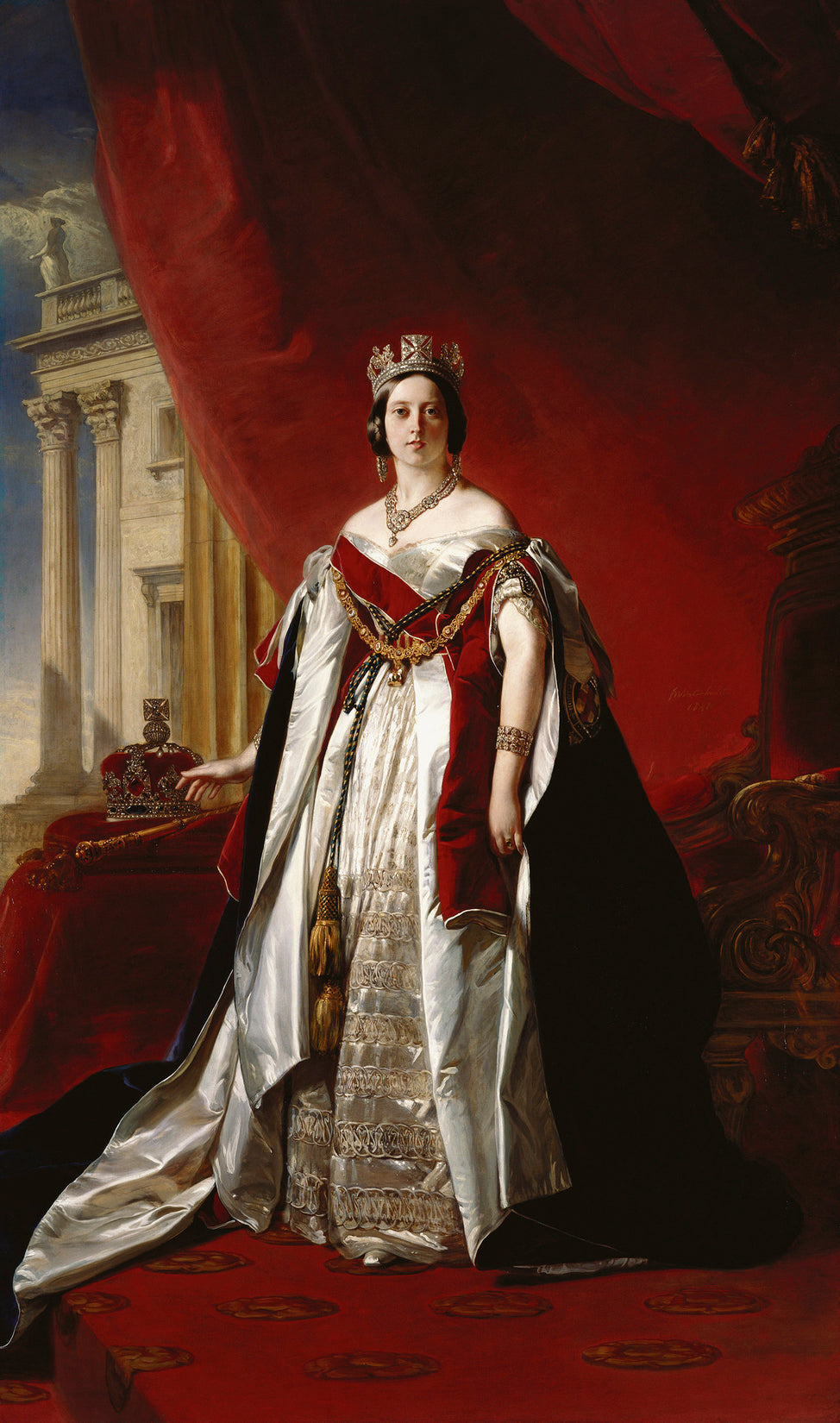La reine Victoria (1819-1901) - Franz Xaver Winterhalter