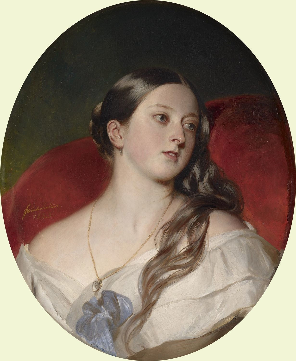 La reine Victoria - Franz Xaver Winterhalter