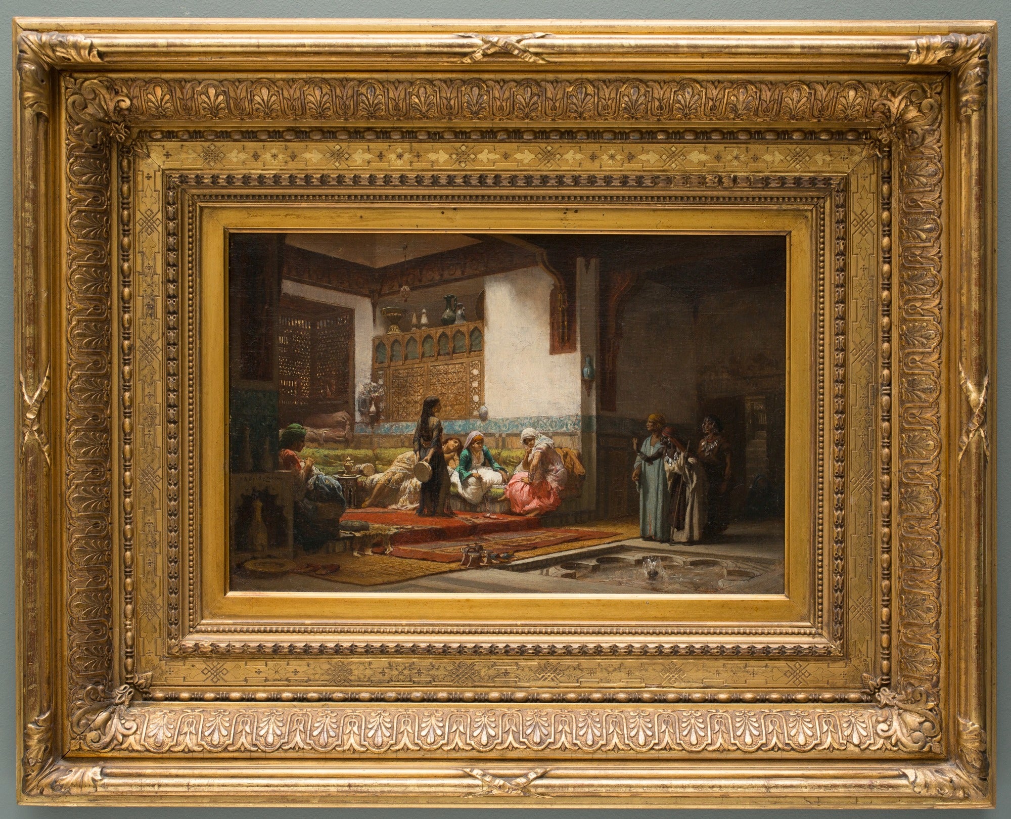 Intérieur mauresque - Frederick Arthur Bridgman