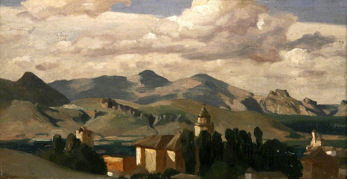 Une vue espagnole - Frederic Leighton