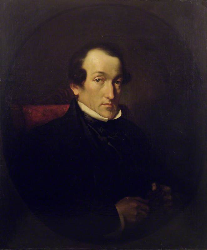 Dr Septimus Leighton (1800–1892) (le père de l'artiste) - Frederic Leighton