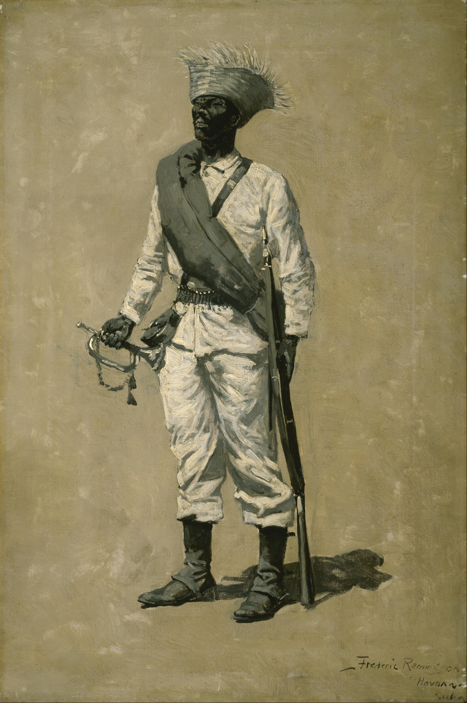 L'un des hommes de Gomez - Frederic Remington