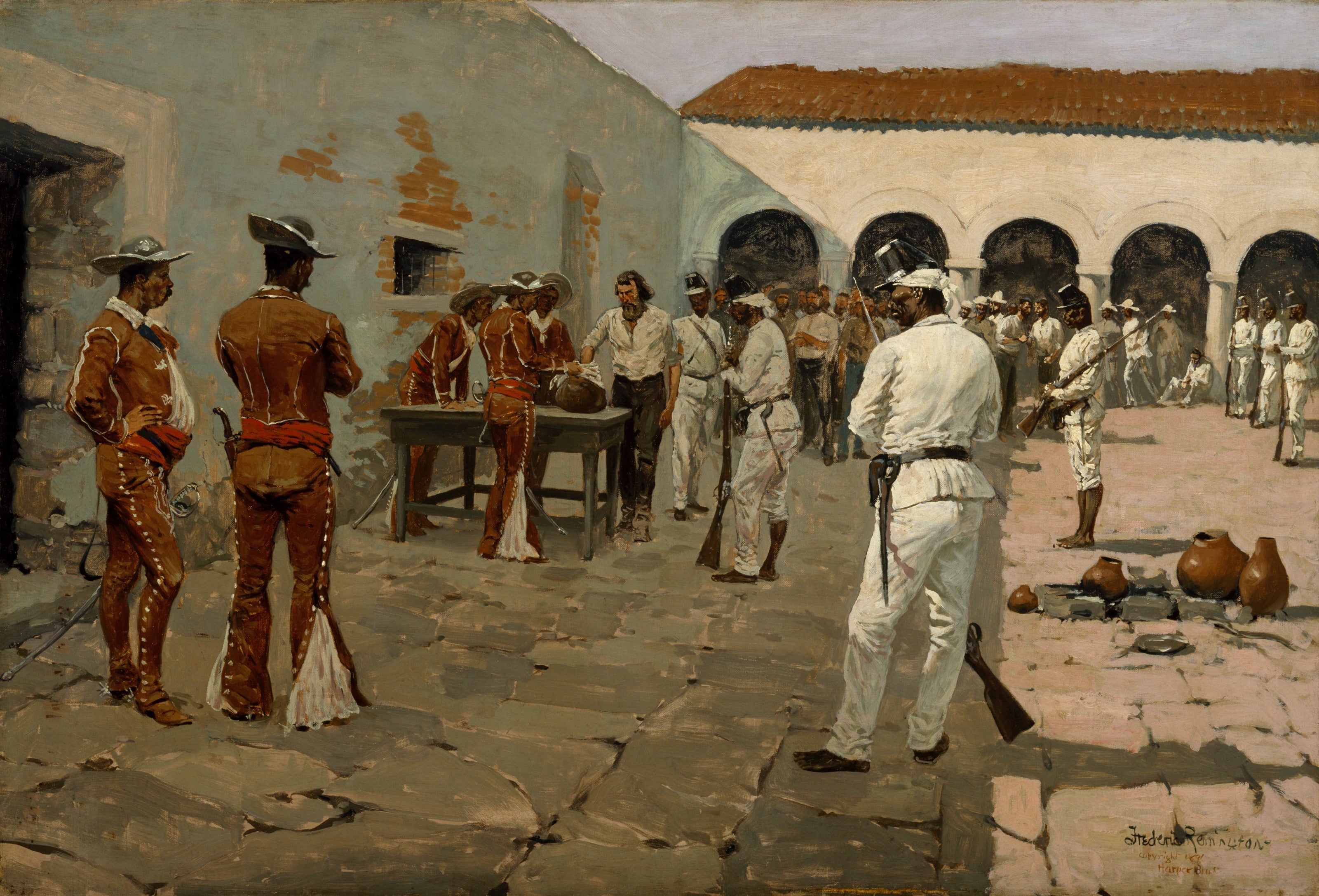 L'expédition Mier : Le dessin du haricot noir - Frederic Remington