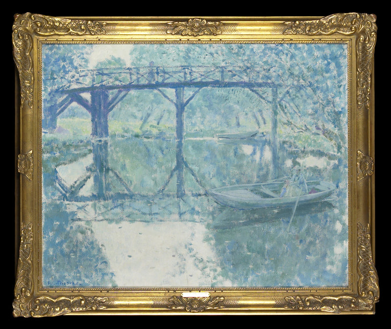The Bridge - Giverny - Frederick Carl Frieseke