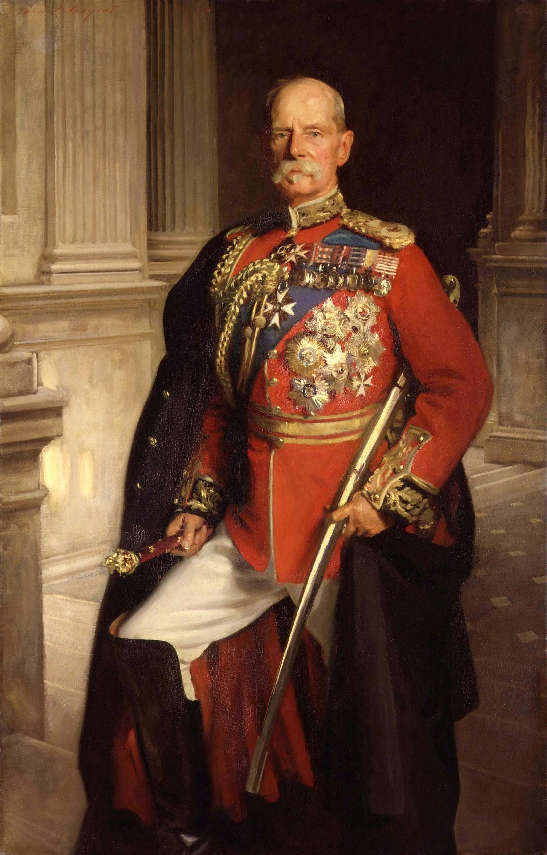 Reproduction du tableau « Frederick Sleigh Roberts, 1er comte Roberts - John Singer Sargent » par Alpha Reproduction en peinture à l’huile
