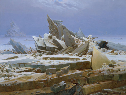 La Mer de glace - Caspar David Friedrich