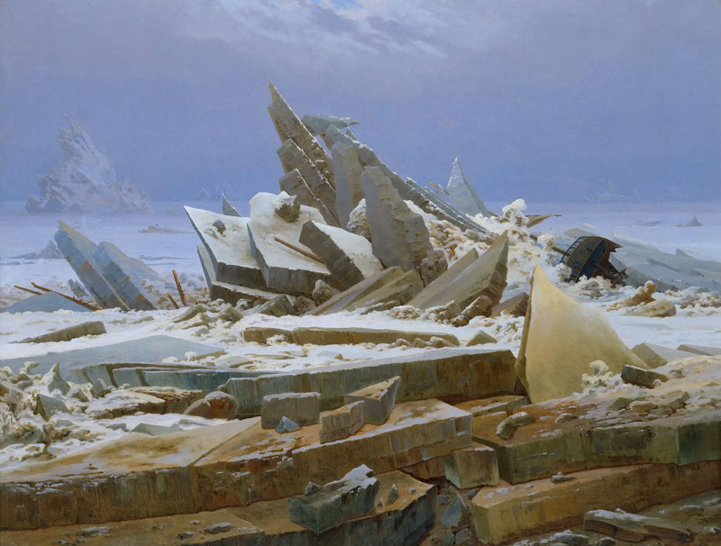 The Sea of Ice - Caspar David Friedrich