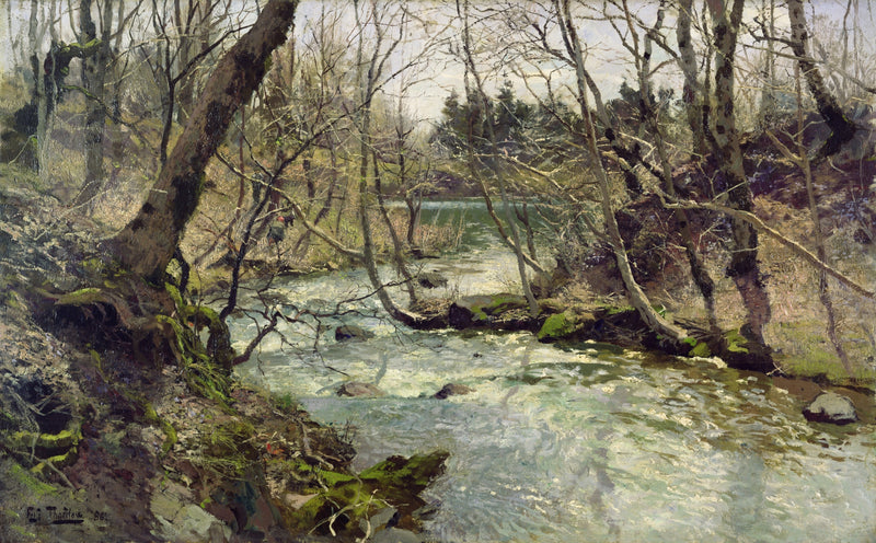 River - Frits Thaulow