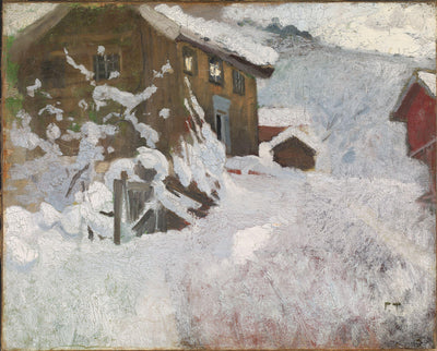 Norwegian Winter - Frits Thaulow