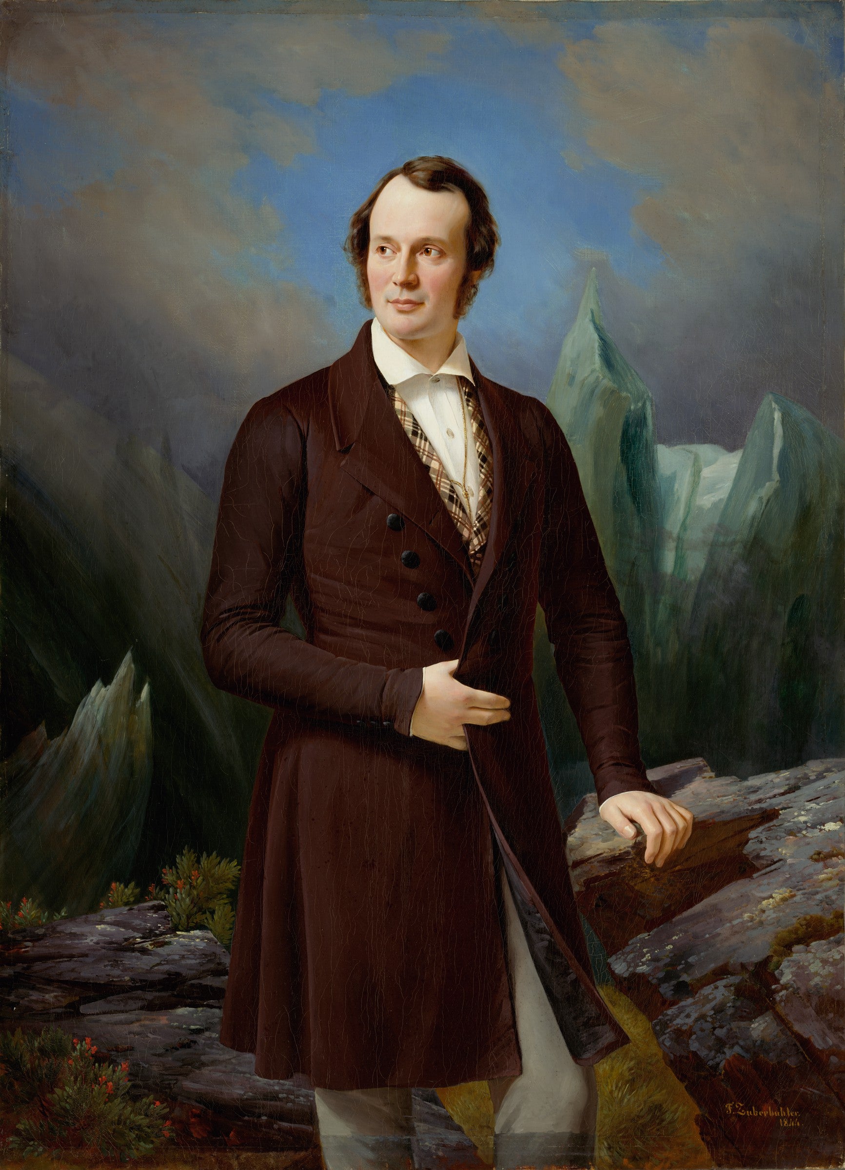 Jean-Louis Rodolphe Agassiz (1807-1873) - Fritz Zuber-Buhler