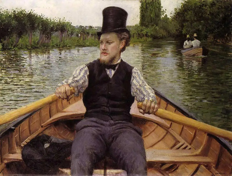 The Boat Party - Gustave Caillebotte
