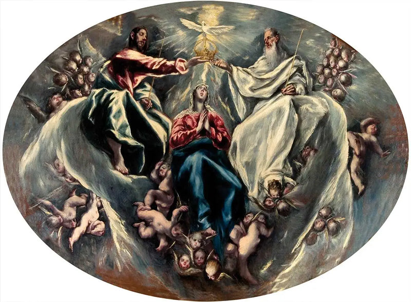 The Coronation of the Virgin - El Greco