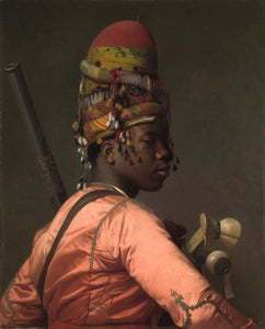 Black Bachi Bouzouk - Jean-Léon Gérôme