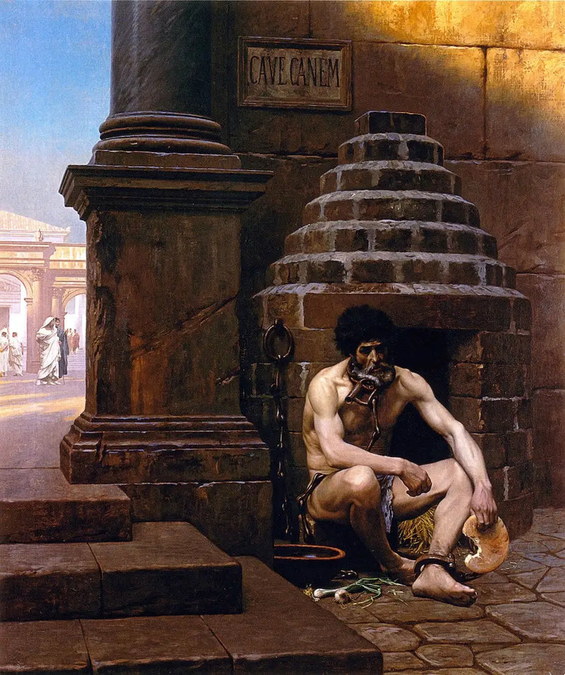 Prisoner of War in Rome - Jean-Léon Gérôme