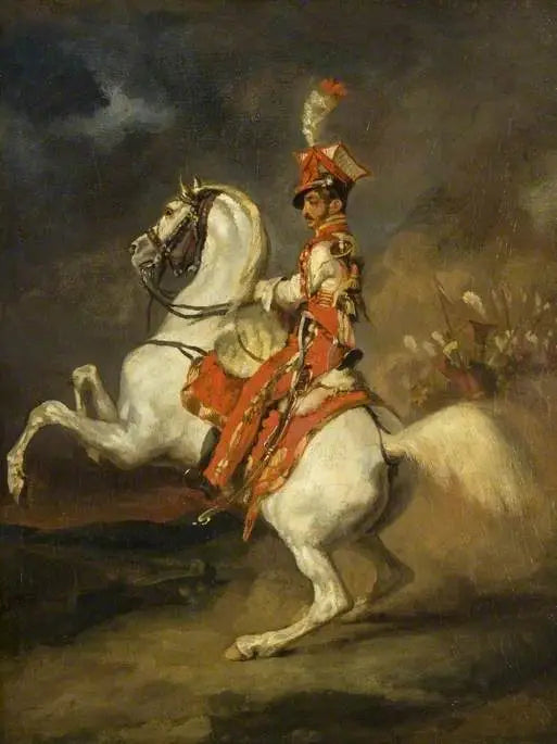 The Trumpeter of the Lancers of the Guard - Théodore Géricault