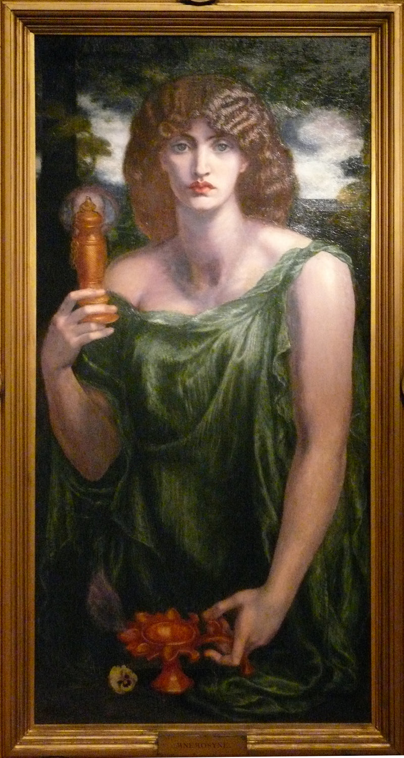 Mnémosyne - Dante Gabriel Rossetti