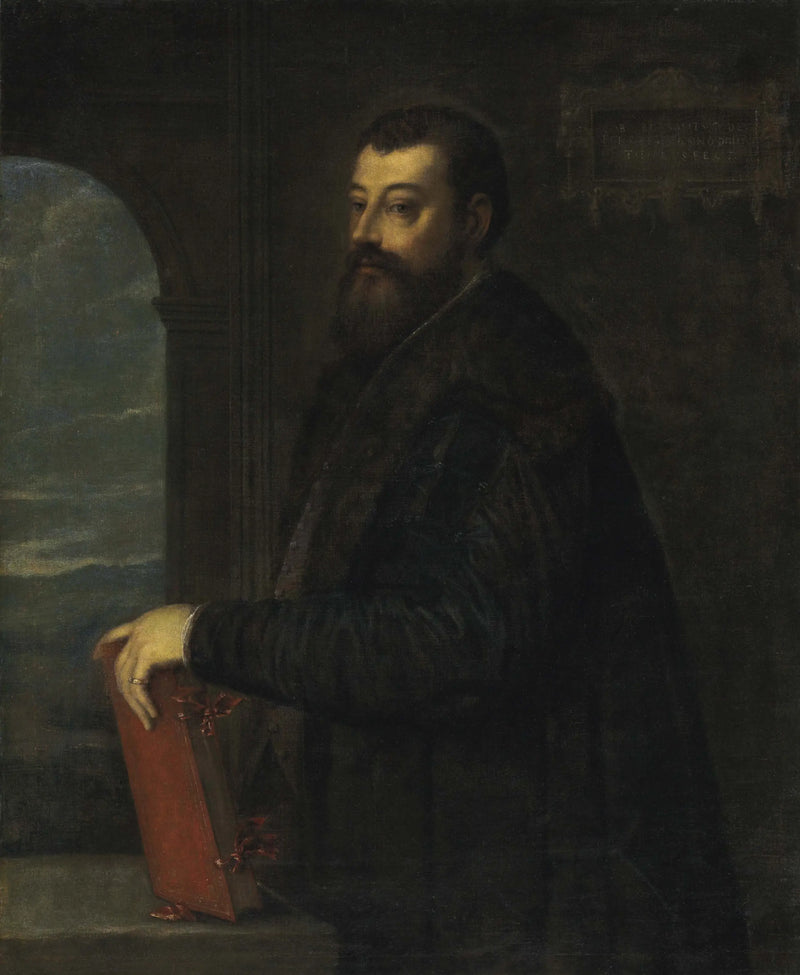 Portrait of Gabriele Giolito de' Ferrari - Titian