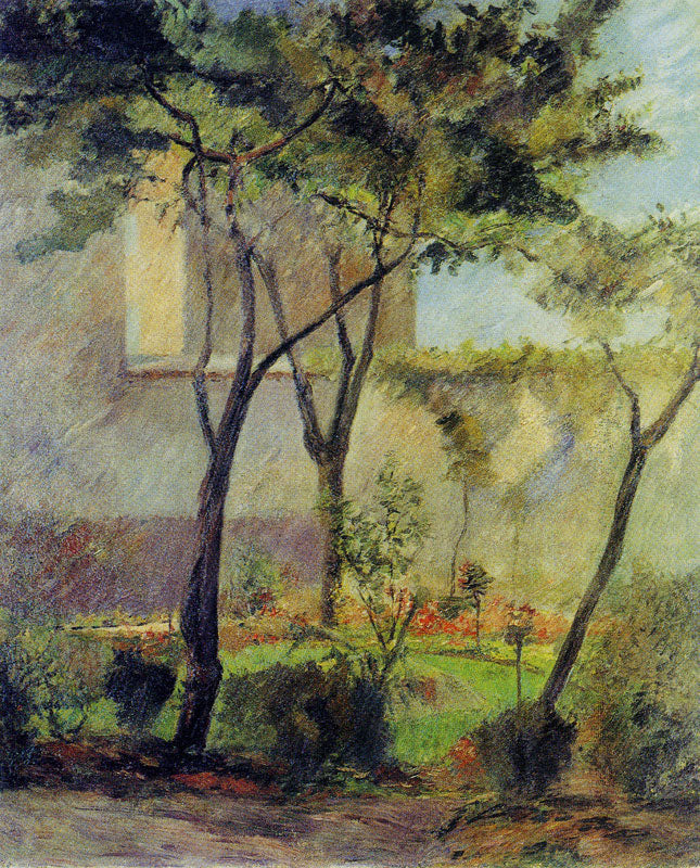 A corner of the garden, Carcel Street - Paul Gauguin