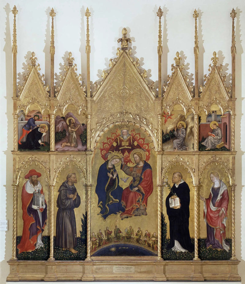 Polyptych of Valle Romita - Gentile da Fabriano
