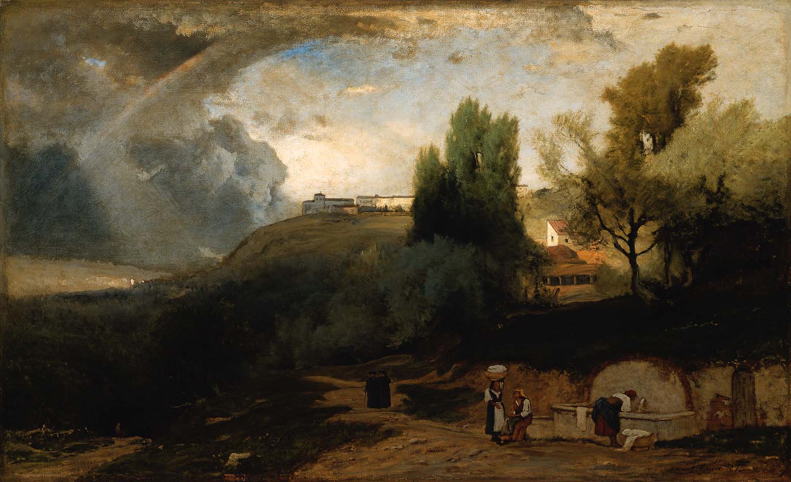 Scène à Pérouse - George Inness