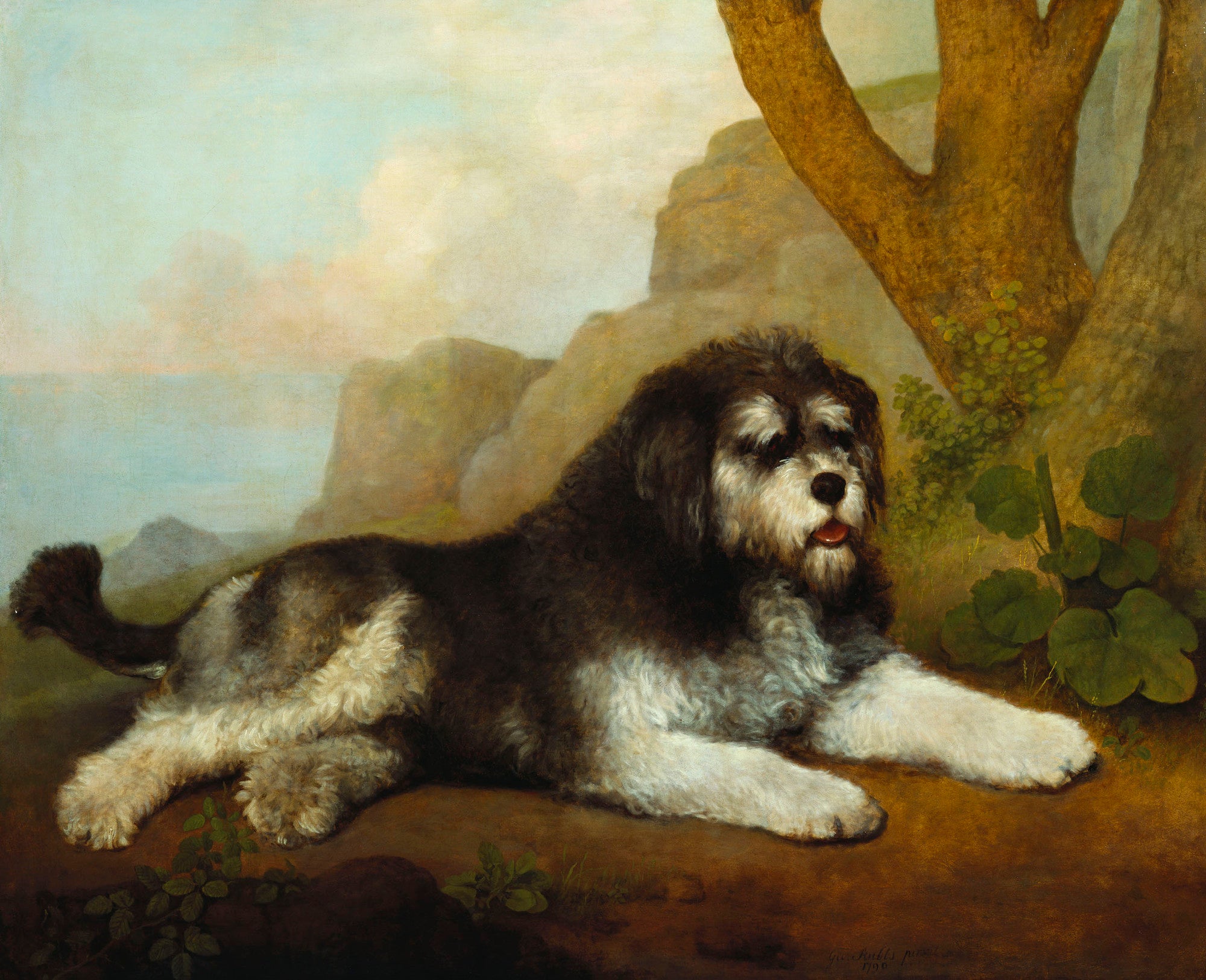 Un chien rude - George Stubbs