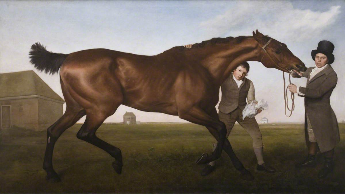 Hambletonien, frotter - George Stubbs