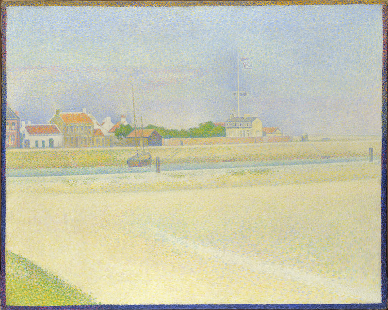 The Canal of Gravelines, Grand Fort-Philippe - Georges Seurat