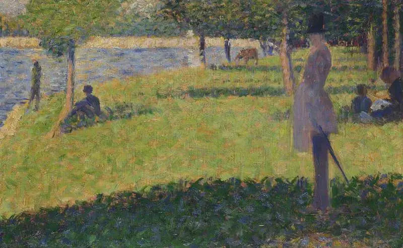Reproduction du tableau « La Grande Jatte (Étude VI) - Georges Seurat » par Alpha Reproduction en peinture à l’huile